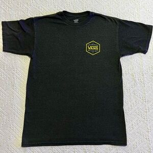 Men’s Vans, charcoal T-shirt size medium